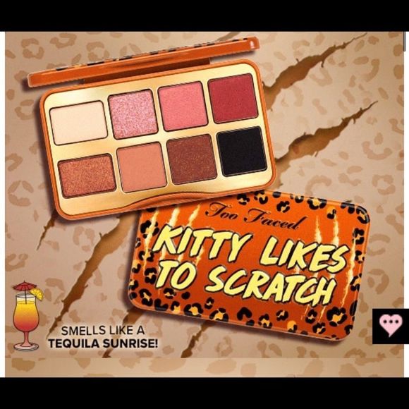 Too Faced Kitty Likes To Scratch Eye Shadow Palette - Brand New In Box - Picture 2 of 11